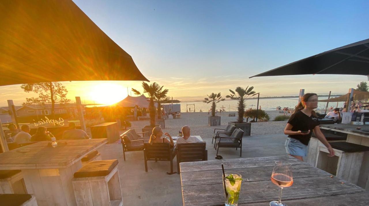 GREEN VILLA - Nachhaltiger Urlaub am Veluwemeer - großer Garten - Dachterrasse mit Meerblick - bis 2 Hunde inklusive Hulshorst Exterior foto